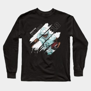 Preston Williams Miami Stripes Long Sleeve T-Shirt